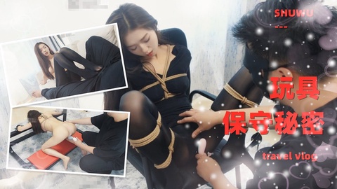★轻调★无˙意间发现女闺蜜房间全是小玩具，以此要挟~