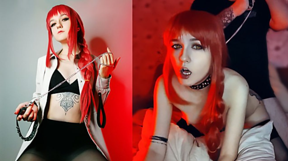 玛奇玛和她失控的狗狗-cos