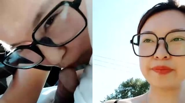 韵味十足眼镜骚货！驾车户外野战！国产探花